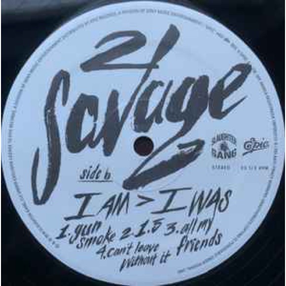 21 Savage ‎– I Am > I Was [2xLP] - Picture 4 of 6
